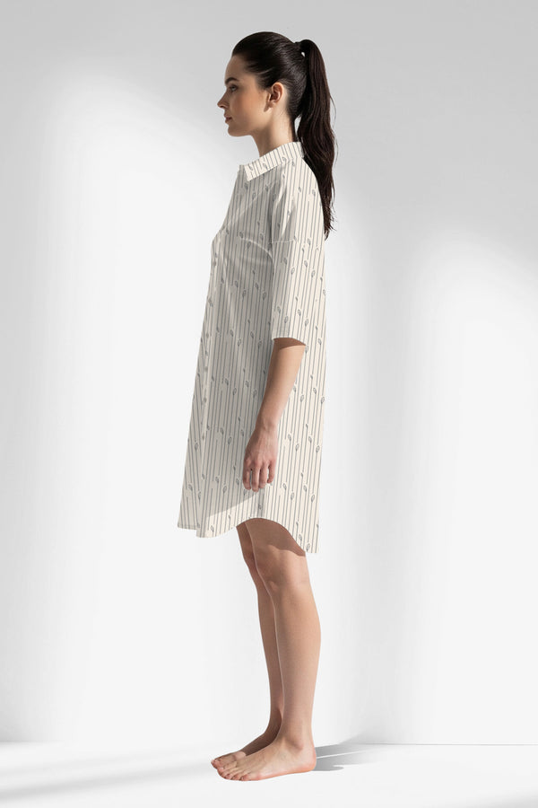 Woman Polyviscon Lina Shirt Tunic - VienettaROTASYON