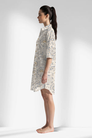 Woman Polyviscon Fresco Shirt Tunic - VienettaROTASYON