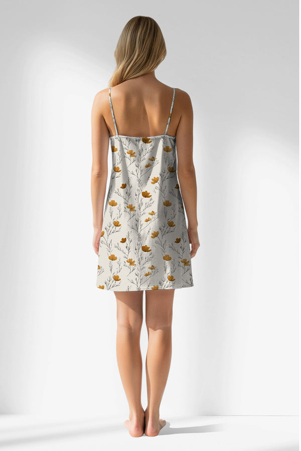 Woman Polyviscon Linora Thin Strap Tunic - VienettaROTASYON