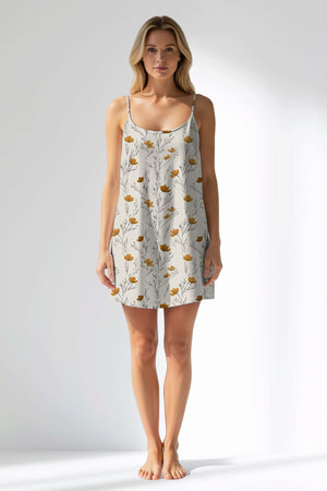 Woman Polyviscon Linora Thin Strap Tunic - VienettaROTASYON