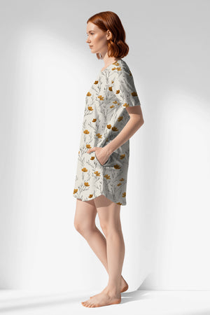 Woman Polyviscon Linora Pocket Detail Tunic - VienettaROTASYON