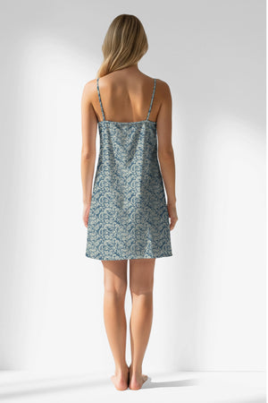 Woman Polyviscon Noble Thin Strap Tunic - VienettaROTASYON