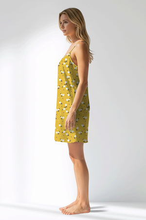 Woman Polyviscon Solaria Thin Strap Tunic - VienettaROTASYON