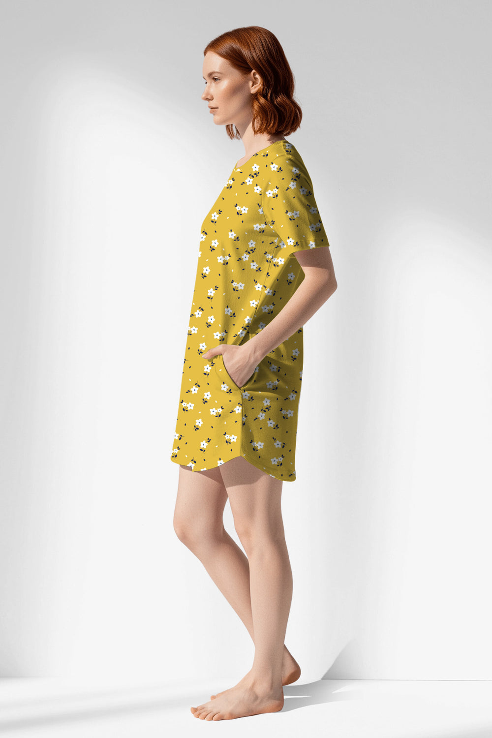 Woman Polyviscon Solaria Pocket Detail Tunic - VienettaROTASYON