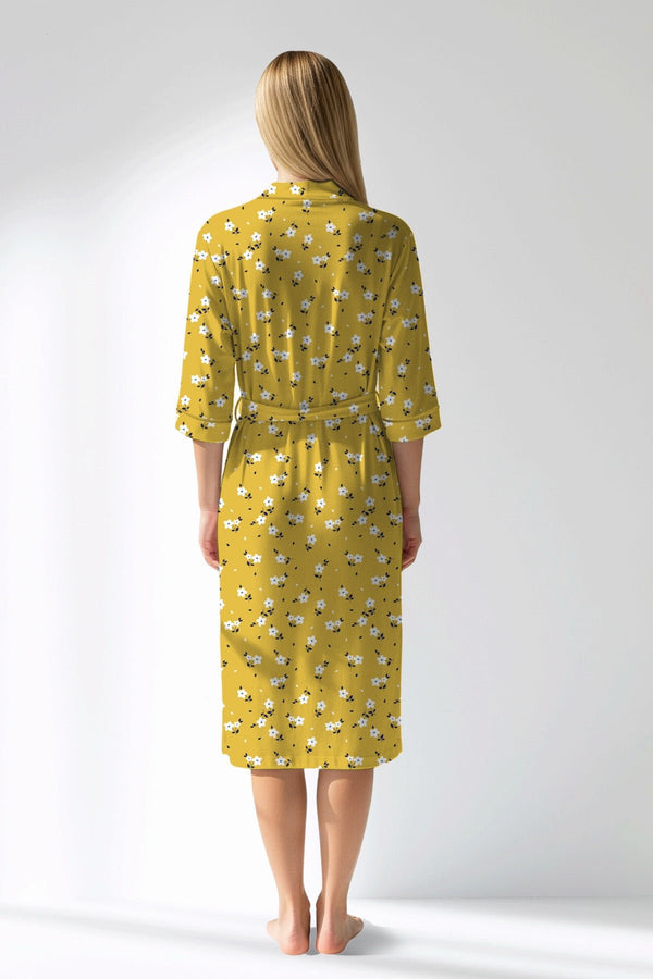 Woman Polyviscon Solaria Dressing Gown - VienettaROTASYON