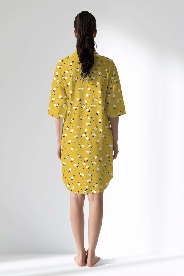 Woman Polyviscon Solaria Shirt Tunic - VienettaROTASYON