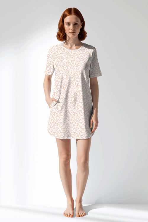 Woman Polyviscon Vanilla Pocket Detail Tunic - VienettaROTASYON