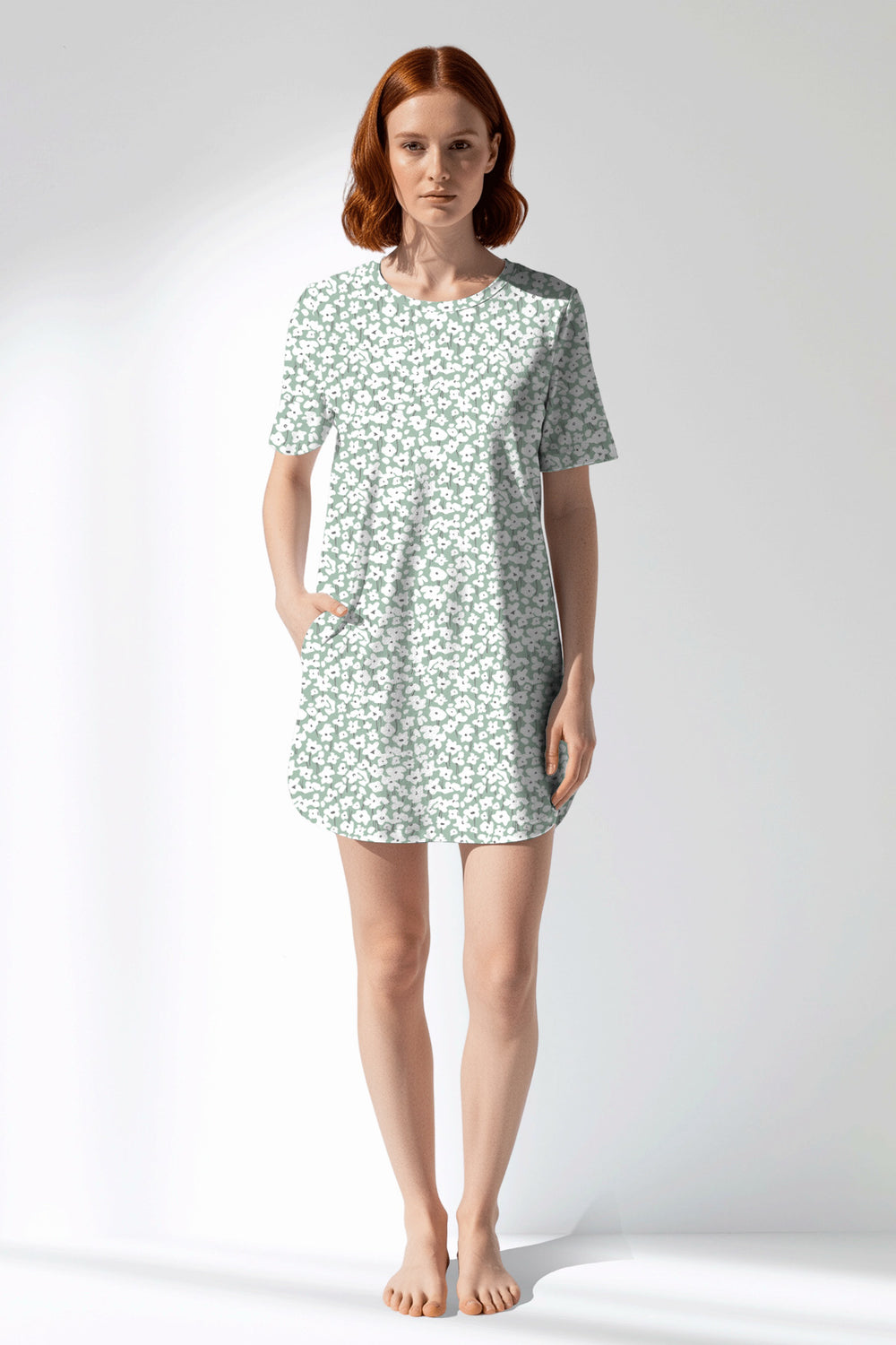 Woman Polyviscon Vanilla Pocket Detail Tunic - VienettaROTASYON