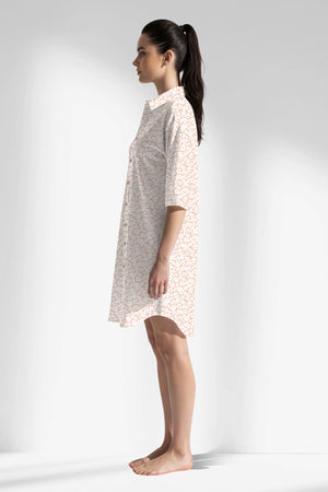 Woman Polyviscon Vanilla Shirt Tunic - VienettaB - AQUA ROTASYON