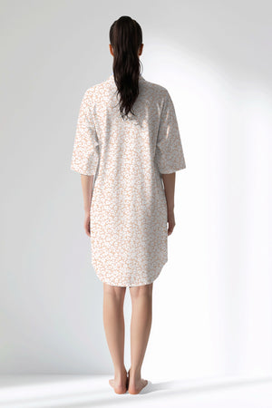 Woman Polyviscon Vanilla Shirt Tunic - VienettaB - AQUA ROTASYON