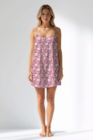 Woman Polyviscon Affection Thin Strap Tunic - VienettaROTASYON