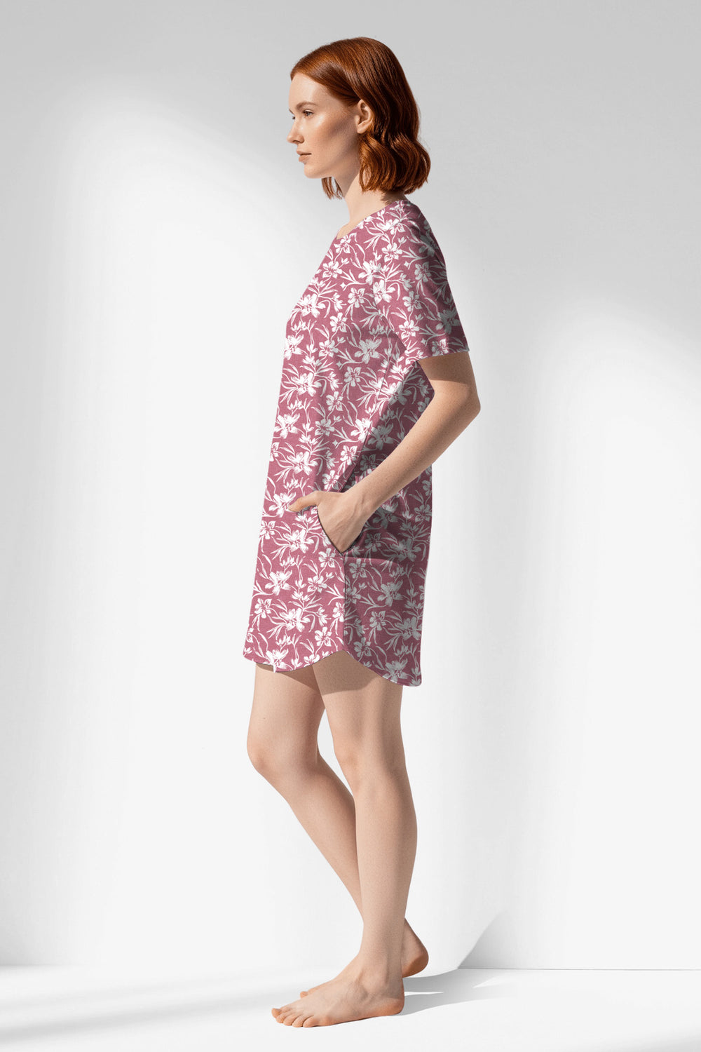 Woman Polyviscon Affection Pocket Detail Tunic - VienettaROTASYON