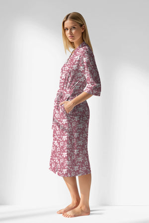 Woman Polyviscon Affection Dressing Gown - VienettaROTASYON