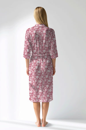 Woman Polyviscon Affection Dressing Gown - VienettaROTASYON