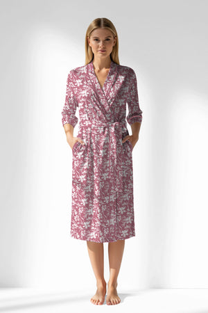 Woman Polyviscon Affection Dressing Gown - VienettaROTASYON