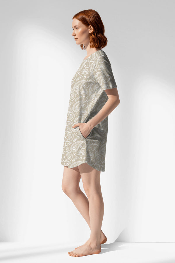 Woman Polyviscon Lunafleur Pocket Detail Tunic - ROTASYON - Image 2