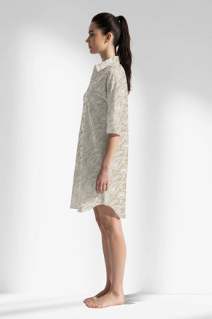 Woman Polyviscon Lunafleur Shirt Tunic - ROTASYON - Image 2
