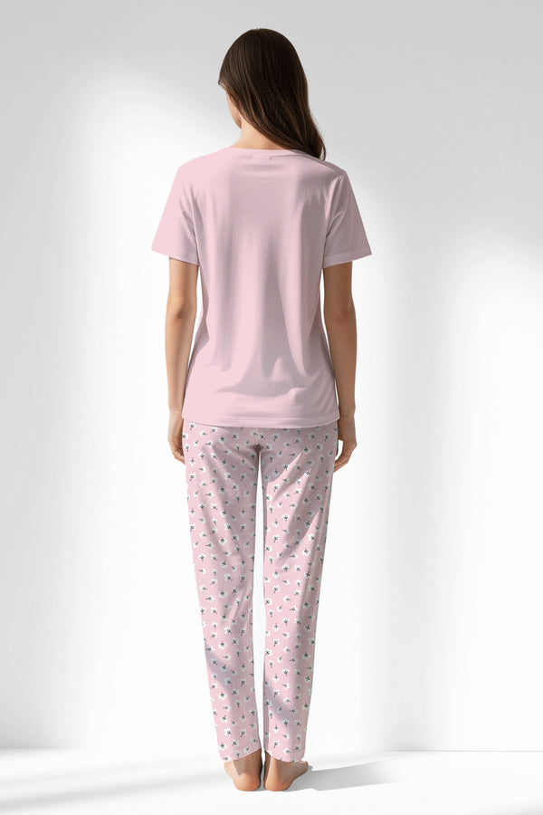 Woman Polyviscon Cloud Pyjama Set - Vienetta12 - 2906