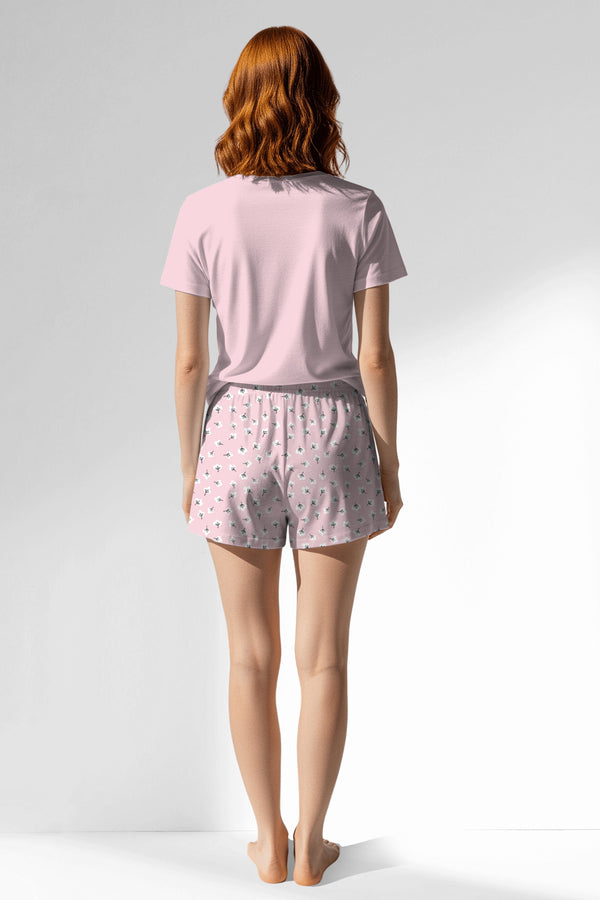 Woman Polyviscon Cloud Short Set - Vienetta12 - 2906