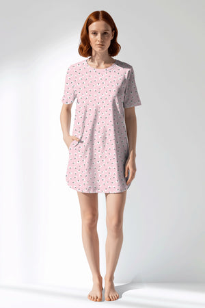 Woman Polyviscon Cloud Pocket Detail Tunic - VienettaROTASYON