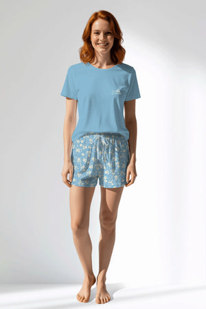 Woman Polyviscon SoftAura Short Set - Vienetta14 - 4318