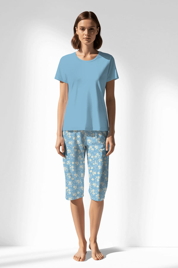 Woman Polyviscon SoftAura Capri Set - Vienetta14 - 4318