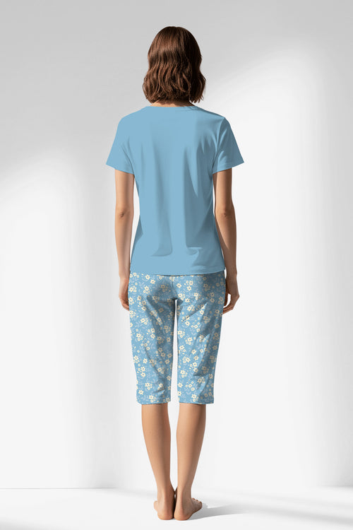 Woman Polyviscon SoftAura Capri Set - Vienetta14 - 4318