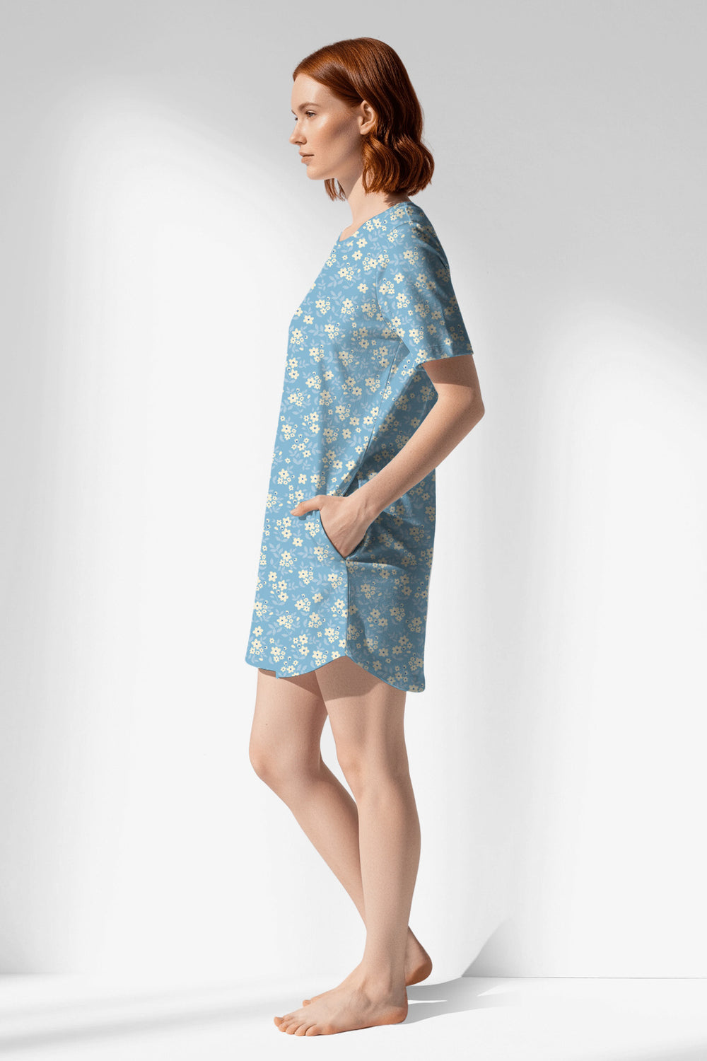 Woman Polyviscon SoftAura Pocket Detail Tunic - VienettaROTASYON