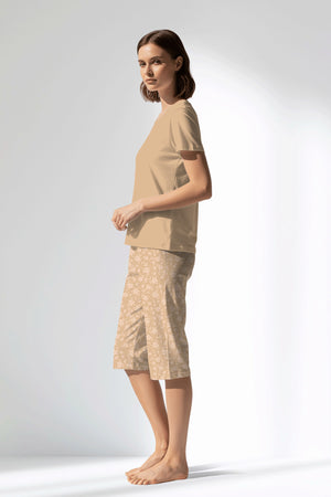 Woman Polyviscon SoftEcho Capri Set - 14-1122 - Image 2