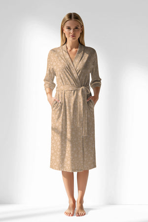 Woman Polyviscon SoftEcho Dressing Gown - ROTASYON - Image 1