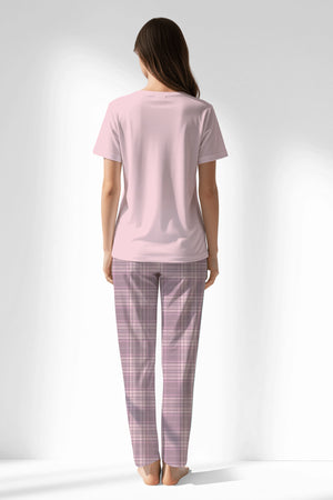 Woman Polyviscon TidyPatch Pyjama Set - METRAJ A.PEMBE - Image 3