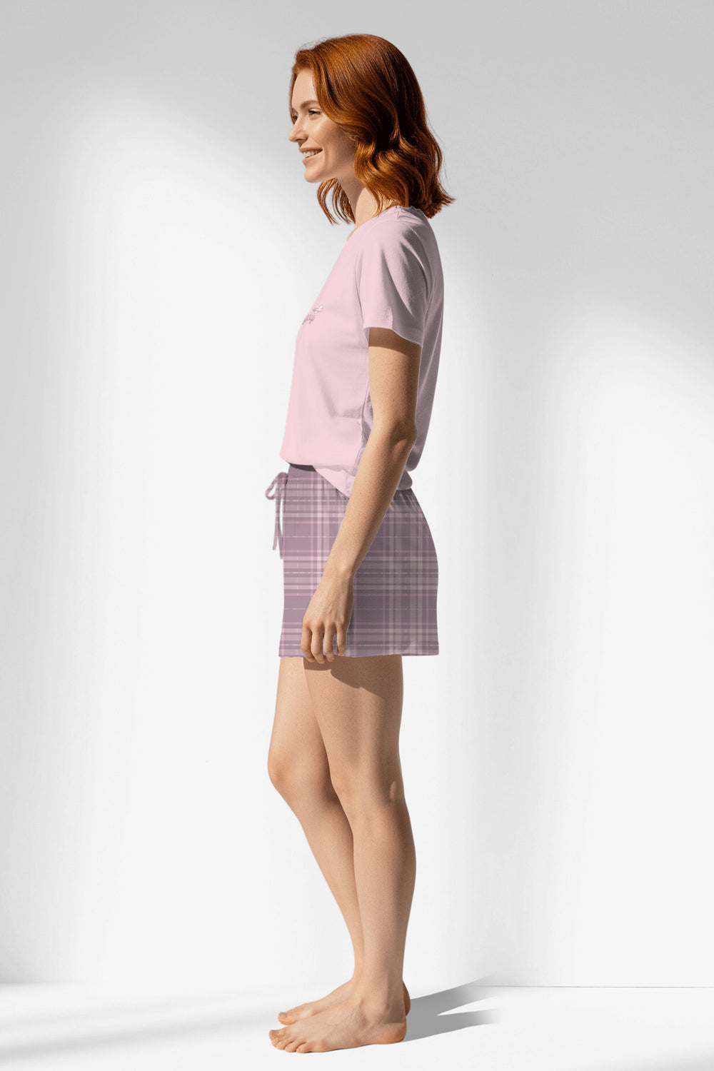 Woman Polyviscon TidyPatch Short Set - METRAJ A.PEMBE - Image 1