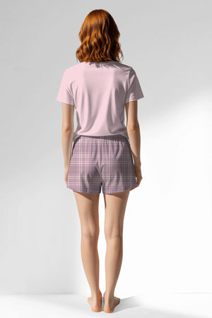 Woman Polyviscon TidyPatch Short Set - METRAJ A.PEMBE - Image 3