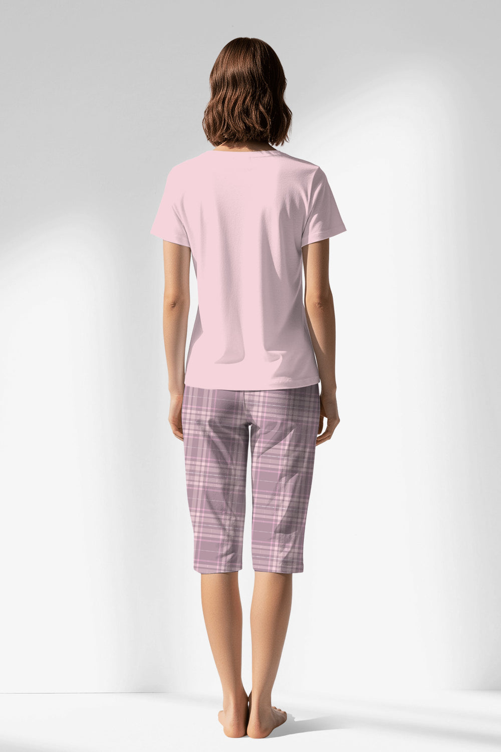 Woman Polyviscon TidyPatch Capri Set - METRAJ A.PEMBE - Image 1