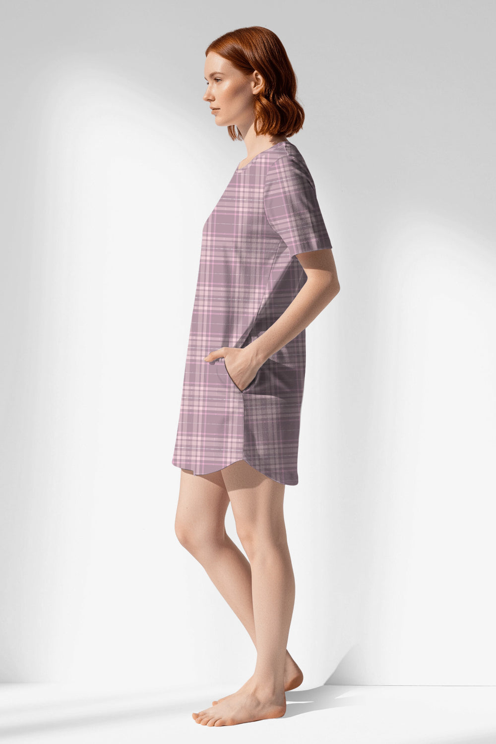 Woman Polyviscon TidyPatch Pocket Detail Tunic - ROTASYON - Image 1