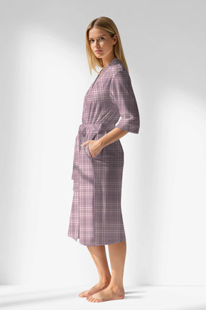 Woman Polyviscon TidyPatch Dressing Gown - ROTASYON - Image 2