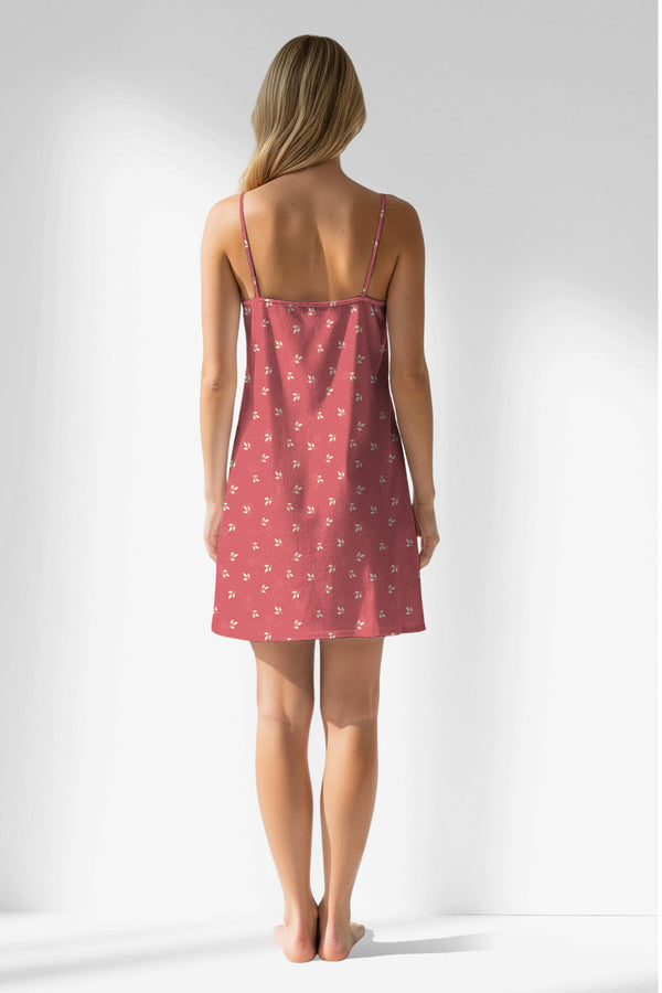 Woman Polyviscon Florentia Thin Strap Tunic - ROTASYON - Image 3