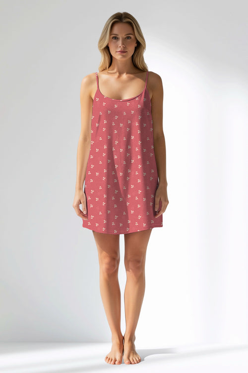 Woman Polyviscon Florentia Thin Strap Tunic - ROTASYON - Image 1