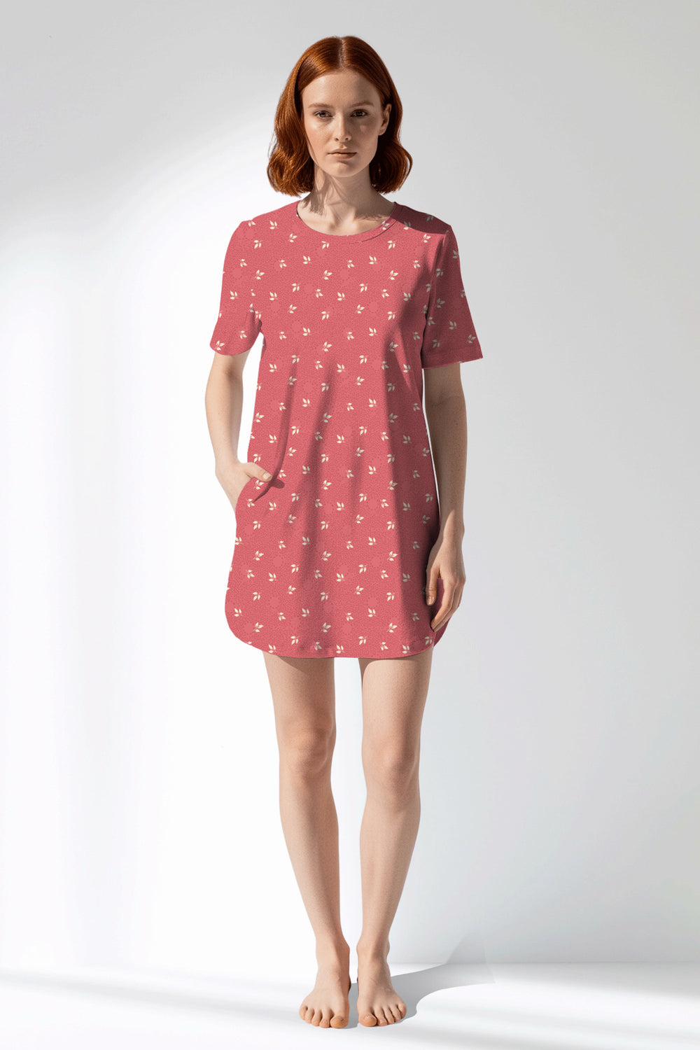 Woman Polyviscon Florentia Pocket Detail Tunic - ROTASYON - Image 1