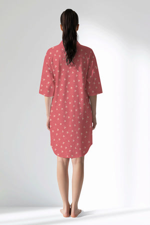 Woman Polyviscon Florentia Shirt Tunic - ROTASYON - Image 3