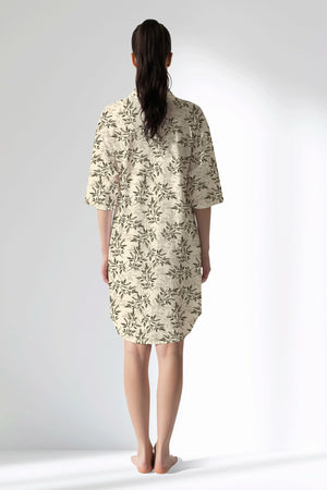 Woman Polyviscon DuskFlora Shirt Tunic - ROTASYON - Image 3