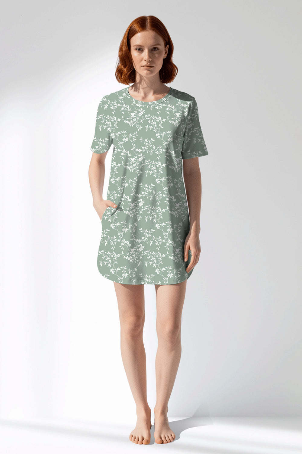 Woman Polyviscon GreenDay Pocket Detail Tunic - ROTASYON - Image 1