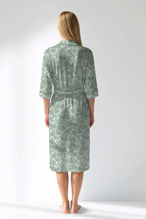 Woman Polyviscon GreenDay Dressing Gown - ROTASYON - Image 3