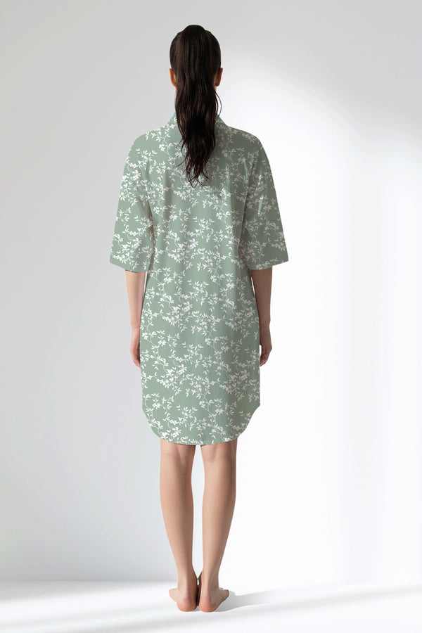 Woman Polyviscon GreenDay Shirt Tunic - ROTASYON - Image 3