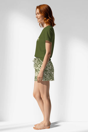 Woman Polyviscon GreenHalo Short Set - B-18-0328 - Image 2