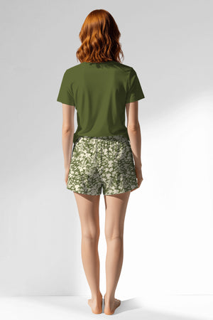 Woman Polyviscon GreenHalo Short Set - B-18-0328 - Image 3