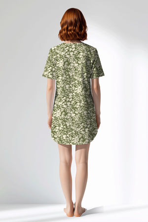 Woman Polyviscon GreenHalo Pocket Detail Tunic - ROTASYON - Image 3