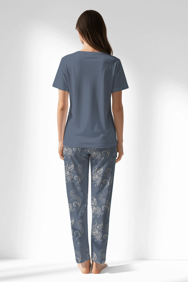 Woman Polyviscon Liliora Pyjama Set - 18-3916 - Image 3