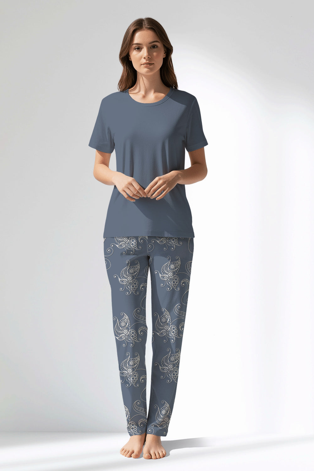 Woman Polyviscon Liliora Pyjama Set - 18-3916 - Image 1