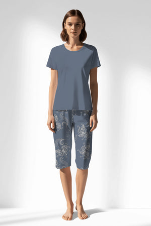 Woman Polyviscon Liliora Capri Set - 18-3916 - Image 3